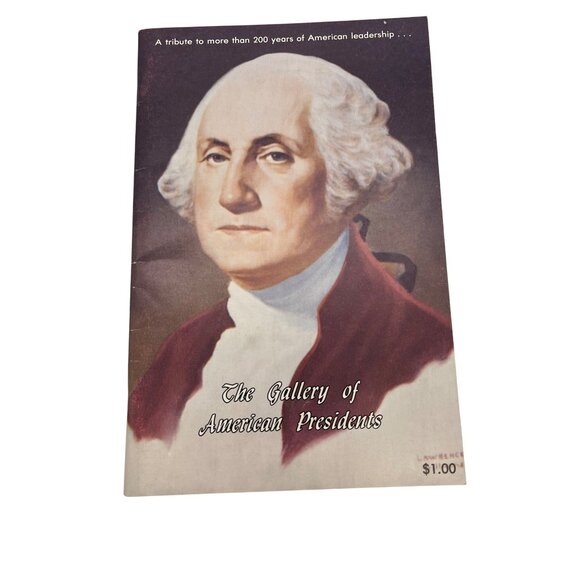 The Gallery Of American Presidents Booklet By D.L. Wallace 1980s Vintage - Picture 1 of 7